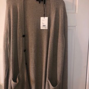 Theory Cardigan Medium Cashmere NEW